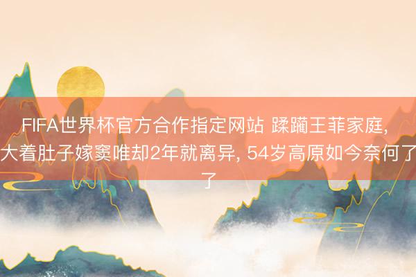 FIFA世界杯官方合作指定网站 蹂躏王菲家庭， 大着肚子嫁窦唯却2年就离异， 54岁高原如今奈何了